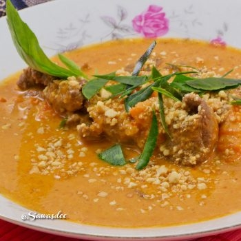 Boeuf au curry panaeng