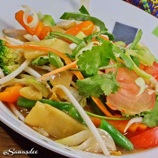 Assortiment de légumes sautés