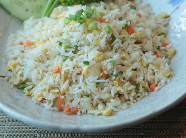 Riz cantonais sans plat