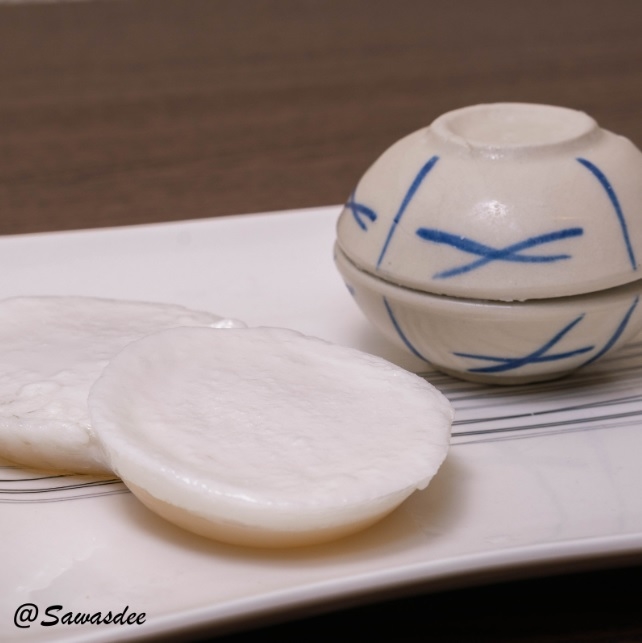 Coupe de crème au lait de coco 