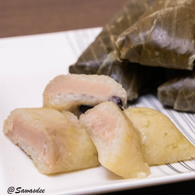 Rouleaux de riz gluant aux patates douces