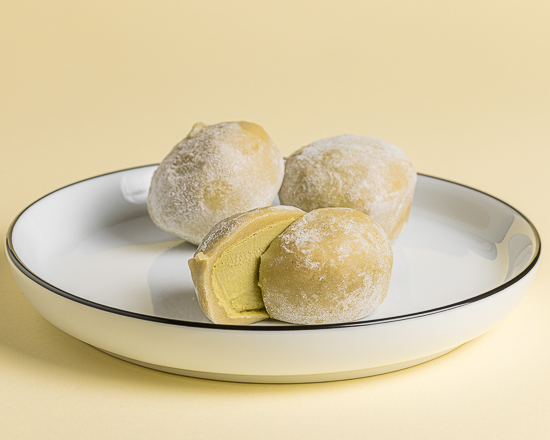 Mochi glacé thé vert x 3